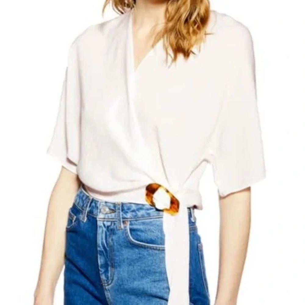 Topshop Wrap blouse